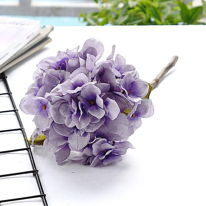Decorbites™ Hortensienzweig Seidenblume Hochwertige Künstliche Party-Raum-Dekoration