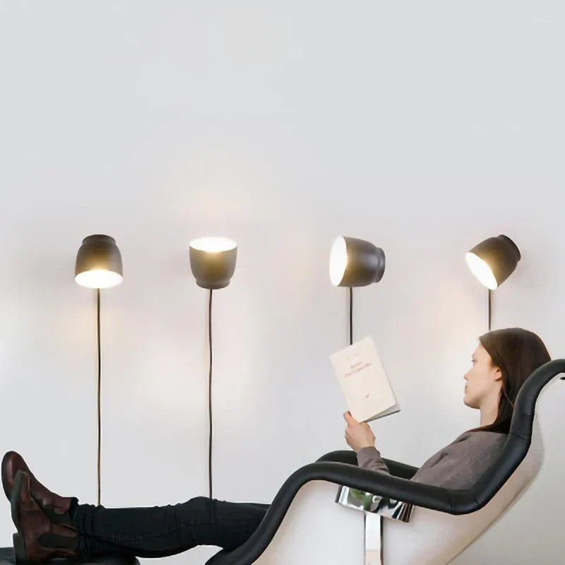 Decorbites™ LED-Wandleuchte mit E14-Lichtquelle und Schalter für die Innenbeleuchtung