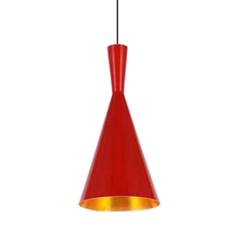 DecorBites™ Black & Gold Musical Pendant Light for Dining, Living Room, & Bar Decor
