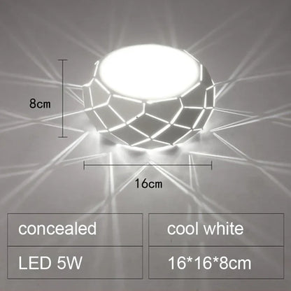 Decorbites™ LED-Deckenleuchte: Simplicity 5W 12W dimmbare Zylinderlampe für Gang Korridor