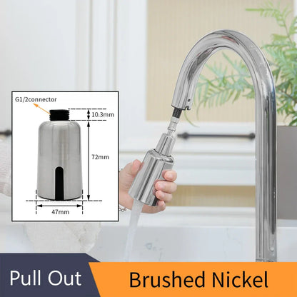 Decorbites™ Intelligenter Sensor-Mischbatterie für Badezimmer und Küche, wassersparender automatischer Adapter