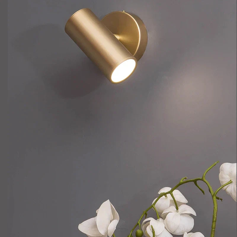 Decorbites™ Gold Eisenkunst LED Wandlampe Modernes Schlafzimmer Wohnzimmer Licht