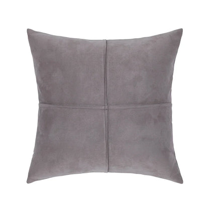 DecorBites™ Cross Faux Suede Throw Pillow Cover for Car Couch Sofa Bed Home Decor