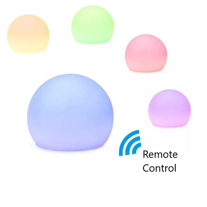 DecorBites™ Glowing Ball LED Floor Lamp with Remote Control for Bedroom and Living Room