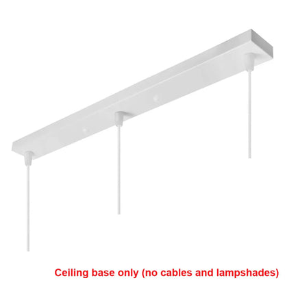 DecorBites™ Geometric LED 3-Light Pendant for Indoor Lighting & Decor