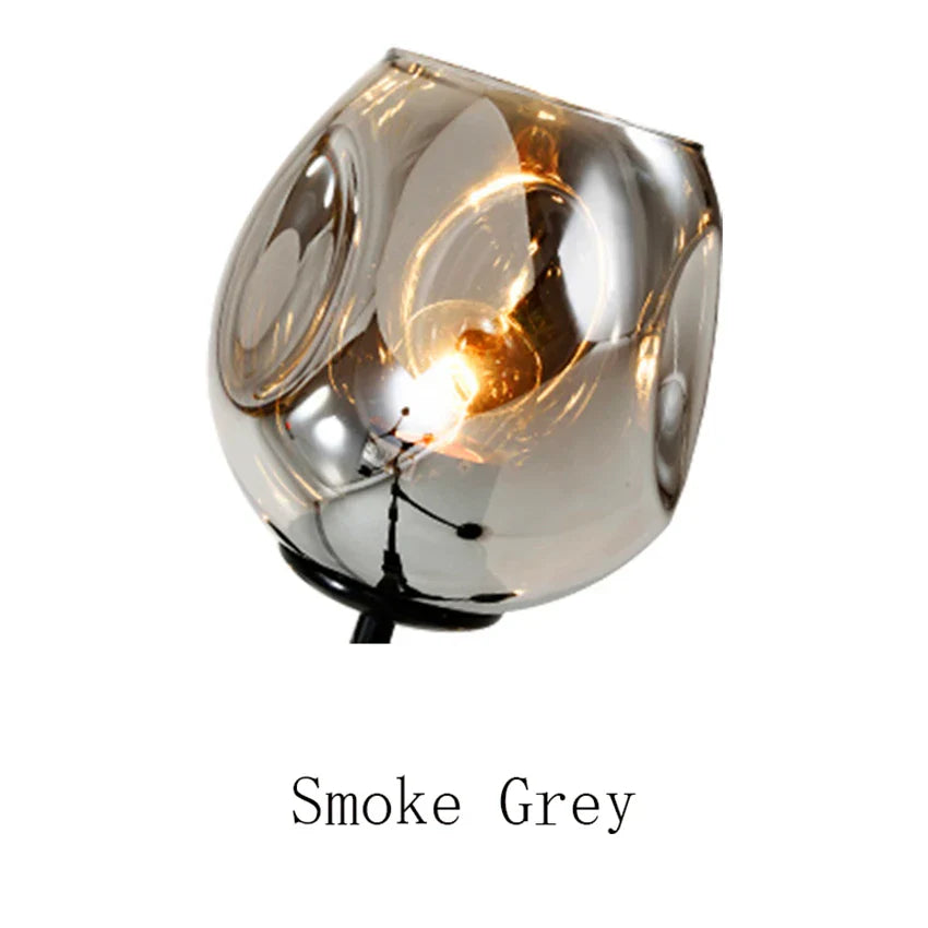 Modern Glass Sphere Chandelier