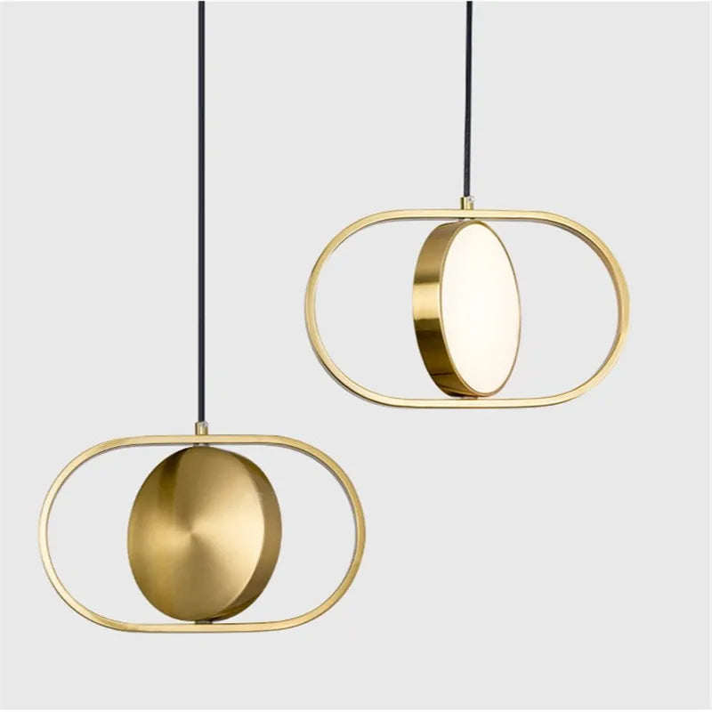 Decorbites™ Gold Trompeten-Hängeleuchte – Moderne LED nordische Hängelampe für die Hausdekoration