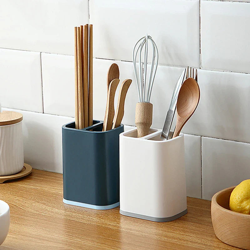DecorBites™ Kitchen Storage Rack for Cutlery and Tableware Organization