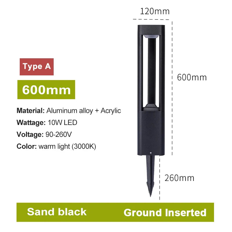 Waterproof LED Bollard Light