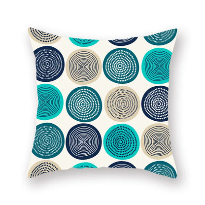 Decorbites™ Grünes Geometrisches Kissenbezug - Nordisches Klassisches Design für Heimdekoration und Komfort