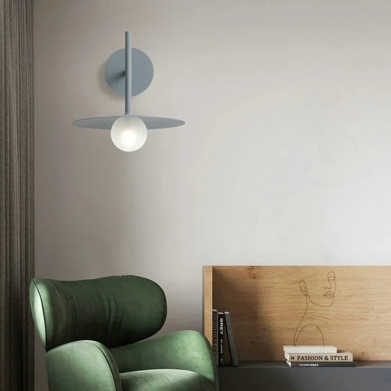 Decorbites™ Glasball-Wandlampe: Skandinavisches Zauberbohnen-Minimalismus für die Heimdekoration, Schlafzimmer, Flur