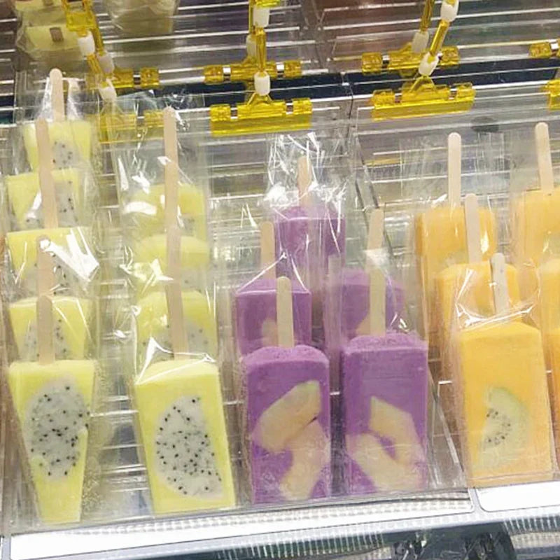 Decorbites™ Eiscreme-Beutel: Transparente Aufbewahrung für Gefrorene Leckereien & Snacks