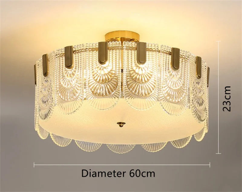 Decorbites™ Kunstglas-Leuchter: Elegante Luxusbeleuchtung für Wohn-, Ess- und Schlafzimmer