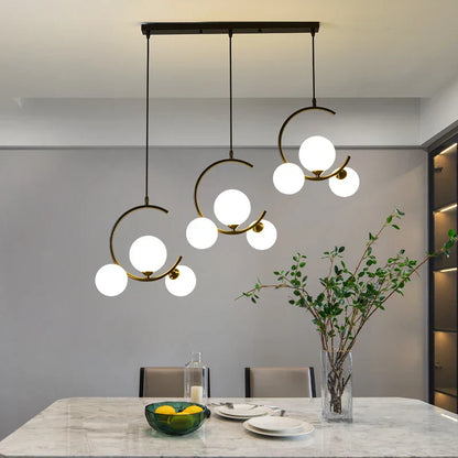 Decorbites™ Glas-Kugelleuchte | Moderne nordische G9 LED Lampe für Wohnzimmer & Schlafzimmer