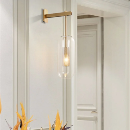 Decorbites™ Gold-Glas-Wandlampe: Postmoderne E14-Industrielle Wandlampe für die Einrichtung des Zuhauses