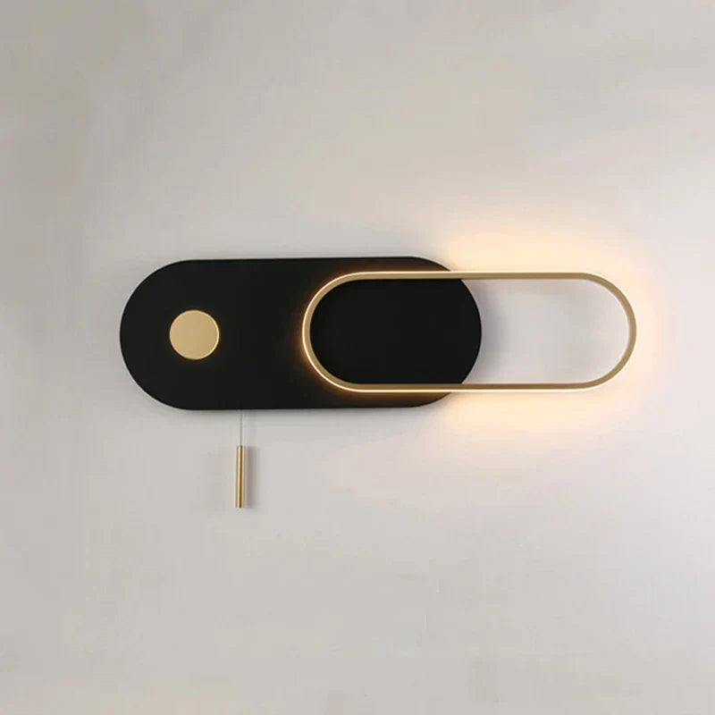 Decorbites™ LED-Wandleuchte Nordisches Design Modernes Wohnzimmer Schlafzimmer 17W Schwarz Weiß