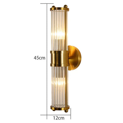 Decorbites™ Kristall-Wandleuchte: Moderne minimalistische Luxus-LED-Lichter für Wohnzimmer, Schlafzimmer und Flur
