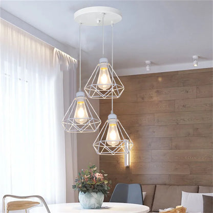 Decorbites™ Eisenkäfig-Hängeleuchten | Moderne Deckenleuchter für Wohnzimmer & Küche