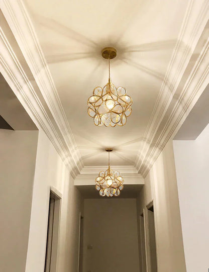 Decorbites™ Japanische Blumen-Glasanhängerleuchten Moderne LED-Hängeleuchte