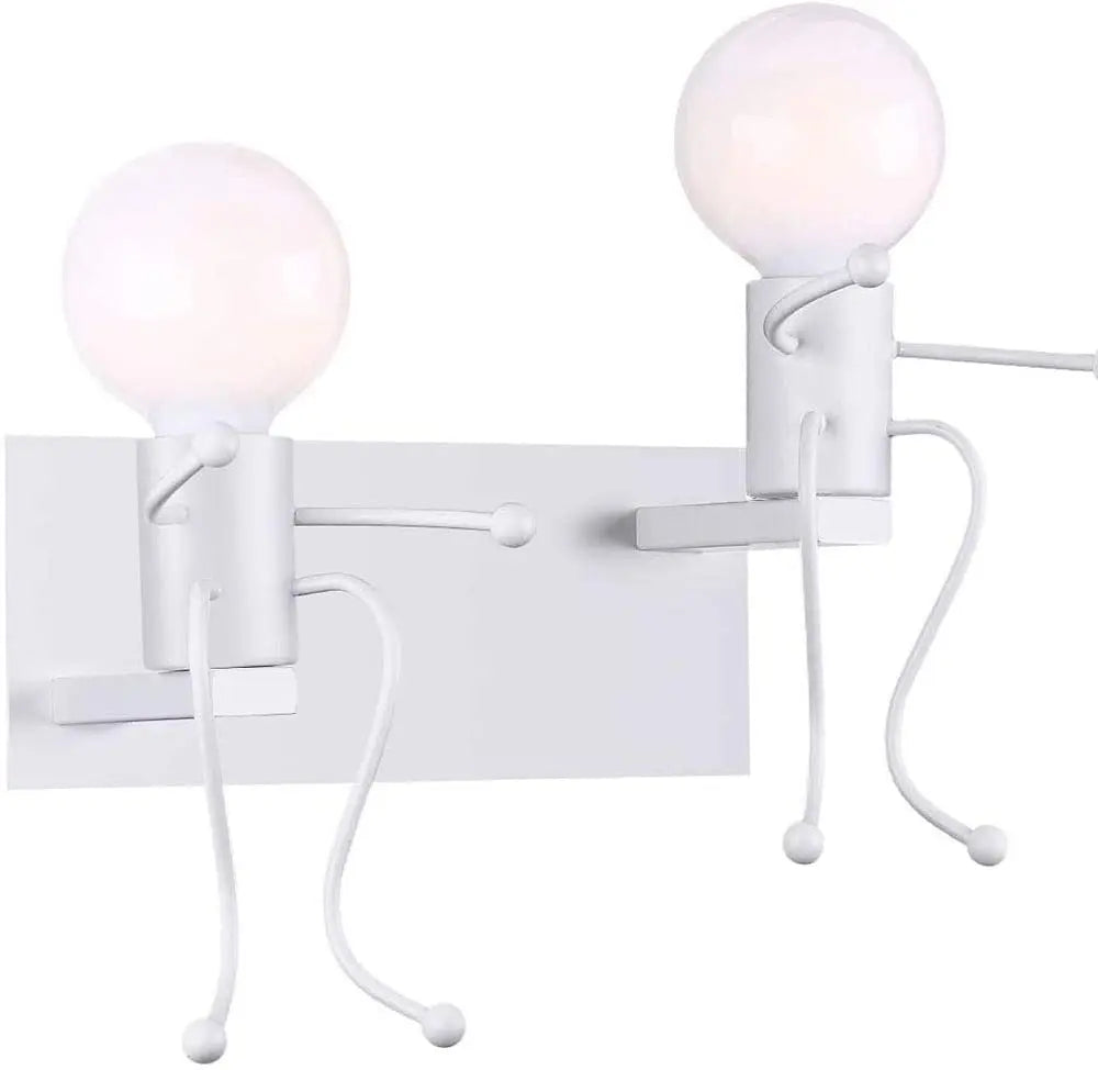 DecorBites™ Creative LED Wall Light Indoor Wall Sconce Modern Art Decor Iron E27