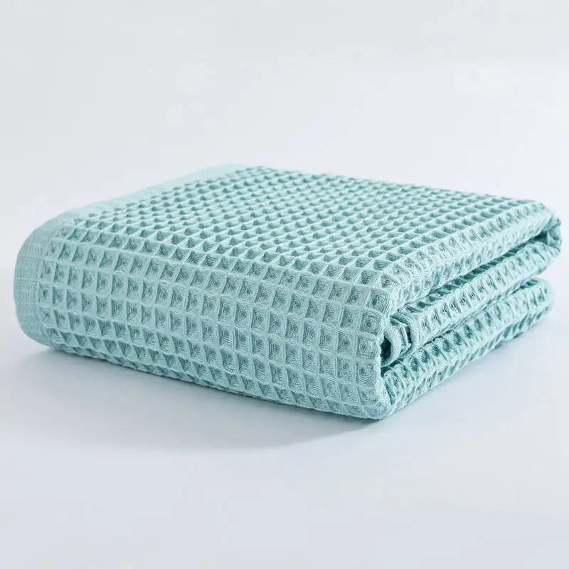Decorbites™ Baumwoll-Waffel-Badhandtuch - 70*140, Unisex