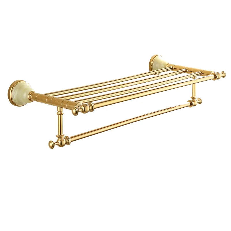 Copper Gold Bath Accessories