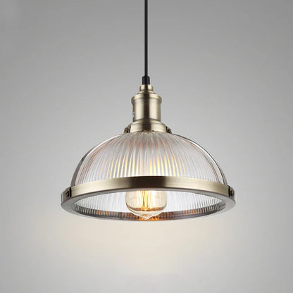 DecorBites™ Glass Shade Pendant Light Fixture for Dining Room Office E27