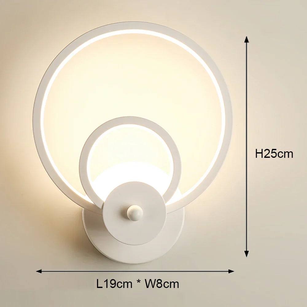 Decorbites™ LED Wandlampe: Moderne Nachttischlampe für das Schlafzimmer, Wandleuchte für das Wohnzimmer, Beleuchtung für die Hausdekoration