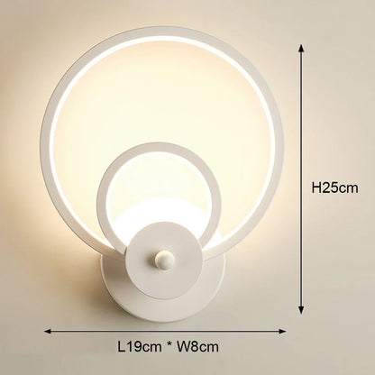 Decorbites™ LED Wandlampe: Moderne Nachttischlampe für das Schlafzimmer, Wandleuchte für das Wohnzimmer, Beleuchtung für die Hausdekoration