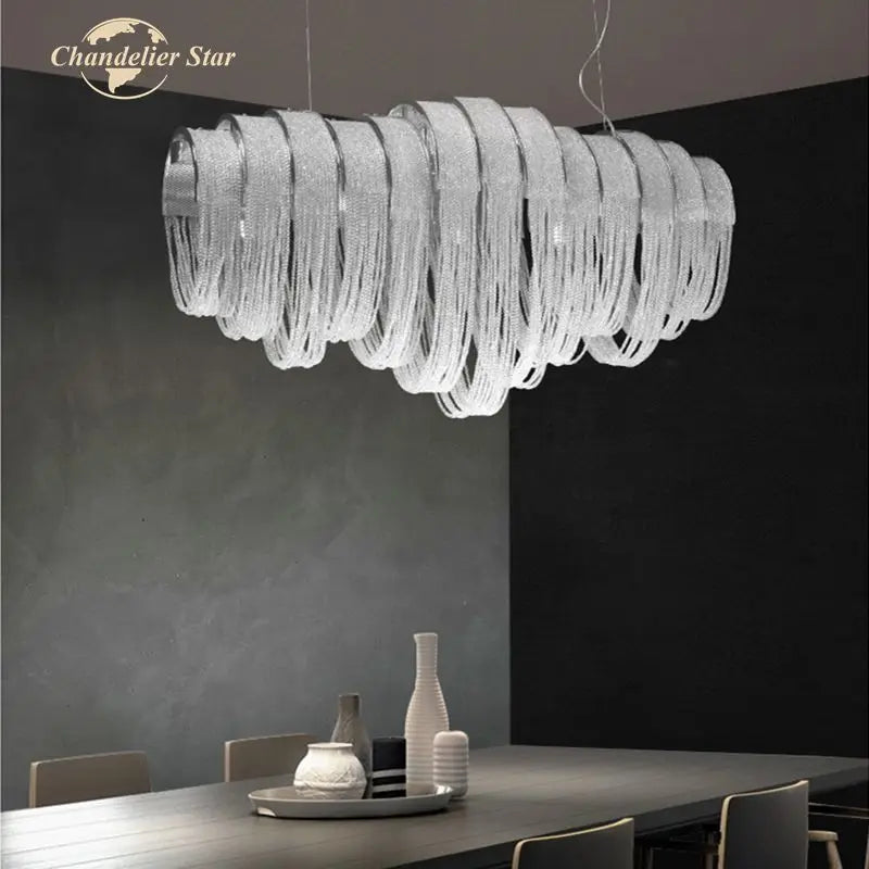 Decorbites™ Kristallkreis LED-Tassel-Kronleuchter: Moderne Luxus-Pendant-Hängeleuchte für Schlafzimmer und Wohnzimmer