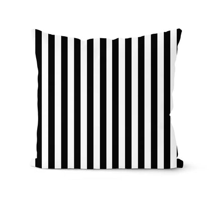 DecorBites™ Geometric Black & White Pillowcase Set – Home Sofa Decoration Cushion