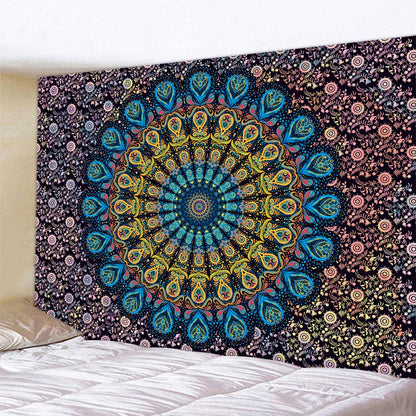 Decorbites™ Indisches Mandala Psychedelisches Wandbehang für die Heimdekoration