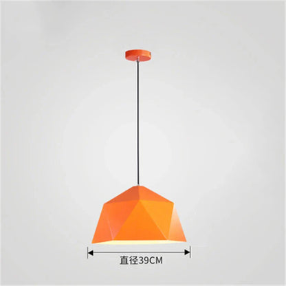 Decorbites™ Eisen-Diamant-Hängeleuchter Moderne Geometrie Pendelleuchten für Wohnzimmer & Café