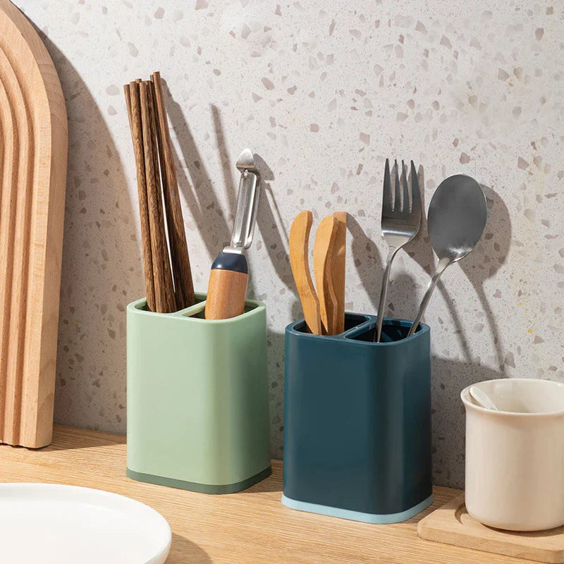 DecorBites™ Kitchen Storage Rack for Cutlery and Tableware Organization