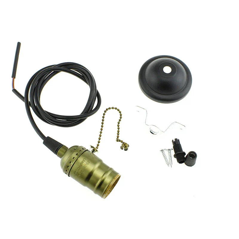 Decorbites™ Industrielle Hängeleuchte Lampe E27 90-265V Edison-Glühbirnenfassung Loft-Heimdekoration