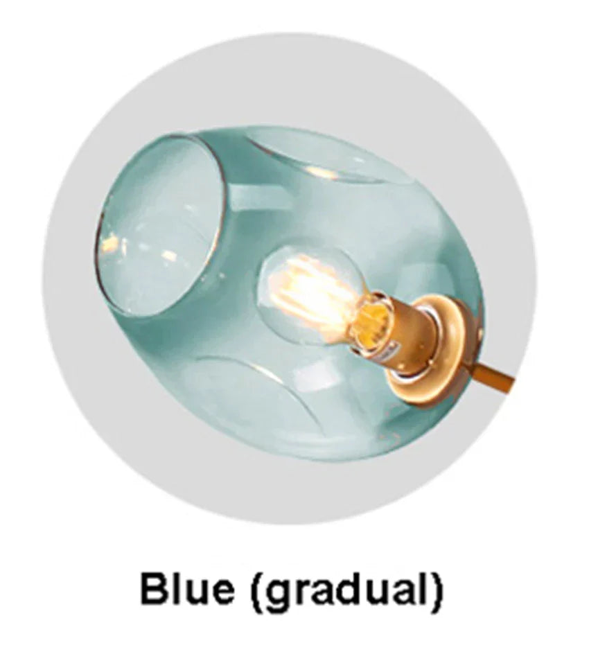 Modern Glass Sphere Chandelier