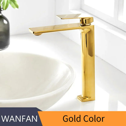 Decorbites™ Gold Einhebel-Waschtischarmatur Deckenversion Vintage Waschmischer