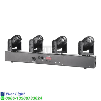 Decorbites™ 4-Kopf Cree RGBW Mini Moving Head Licht für DJ-Bühne & Bar