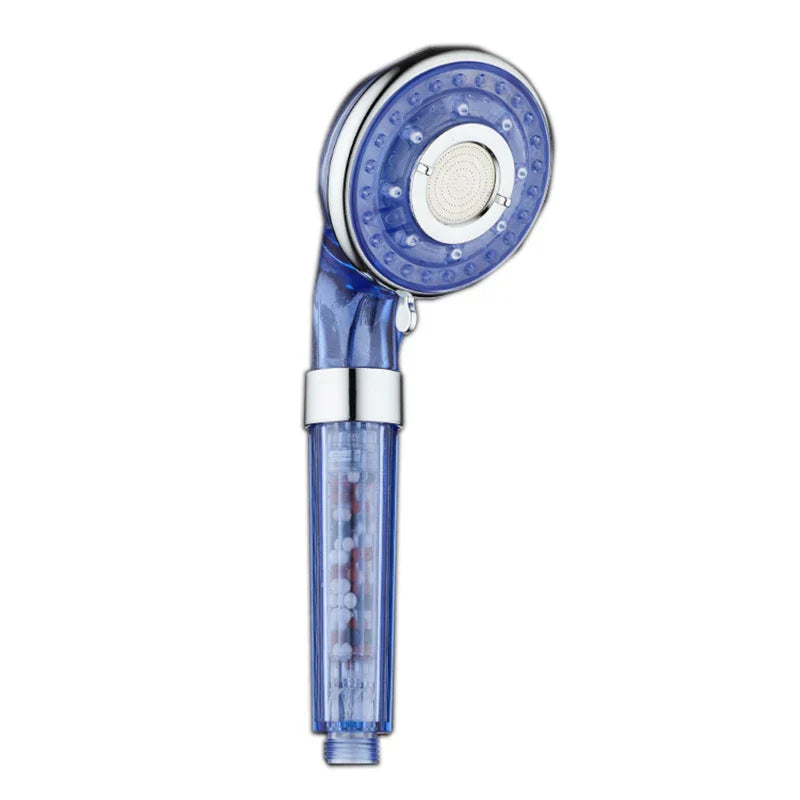 DecorBites™ 3-Function High Pressure Shower Head with Water Stop Mode and Filter Beads Pack
