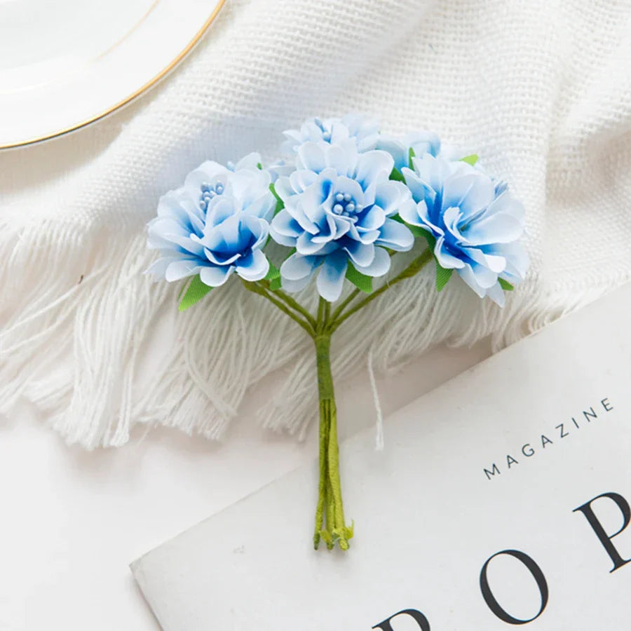Decorbites™ Künstliche Blütenstaubgefäße-Bouquet für Hochzeit, DIY, Party-Dekoration, Zuhause, Scrapbooking