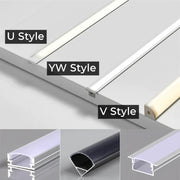 Decorbites™ LED Aluminiumprofile Einbaukanal Leistenlichter