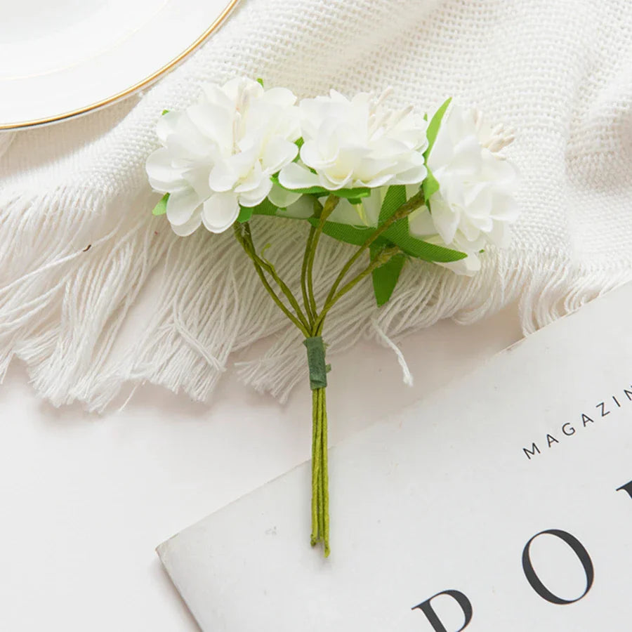 Decorbites™ Künstliche Blütenstaubgefäße-Bouquet für Hochzeit, DIY, Party-Dekoration, Zuhause, Scrapbooking