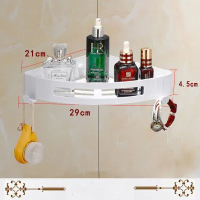 Gold White Bathroom Set