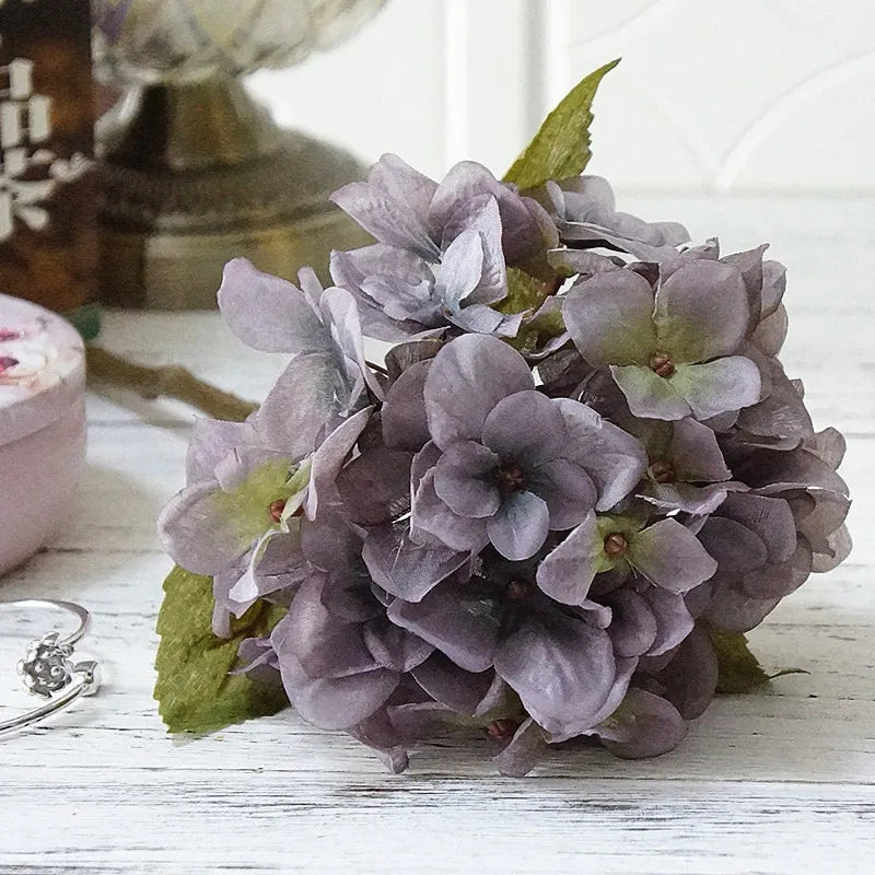 Decorbites™ Hortensienzweig Seidenblume Hochwertige Künstliche Party-Raum-Dekoration