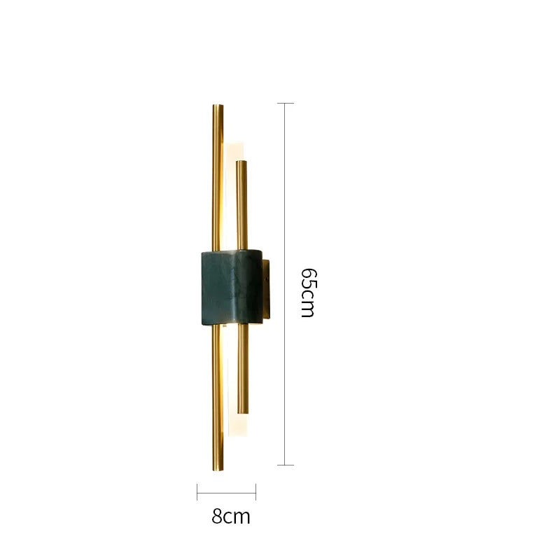 DecorBites™ Light Luxury Wall Lamp for Living Room Hotel Bedroom Aisle - Minimalist Design