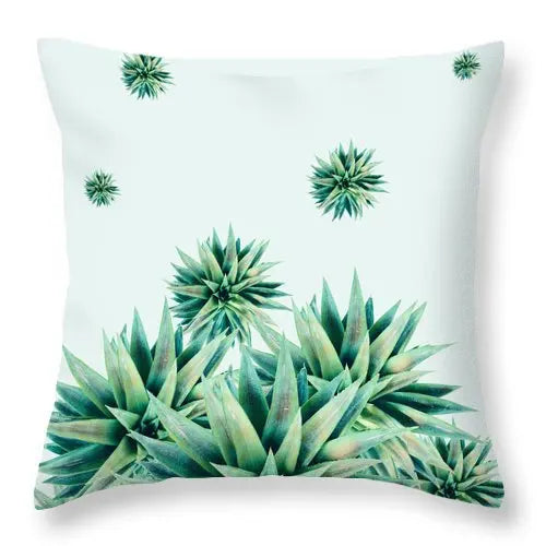 DecorBites™ Green Leaves Decorative Throw Pillowcase 45*45cm for Sofa Home Decor