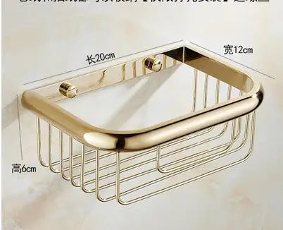 Gold Copper Hardware Set