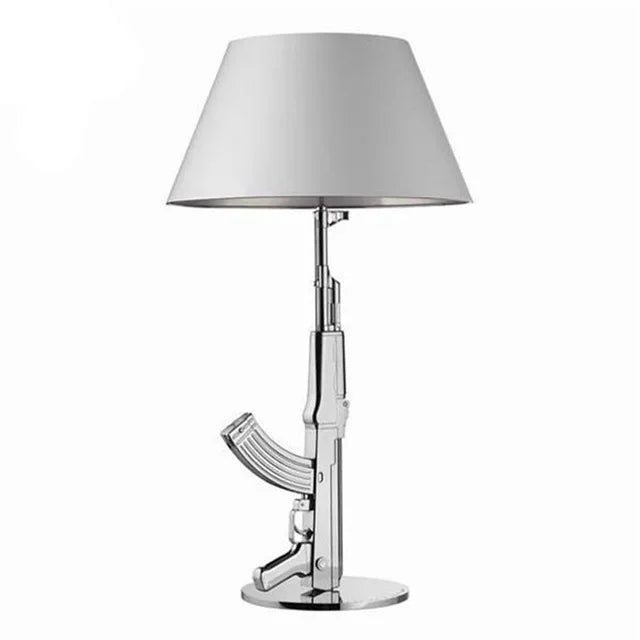 Gold Resin Floor Lamp