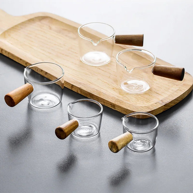 DecorBites™ Glass Sauce Dish with Handle