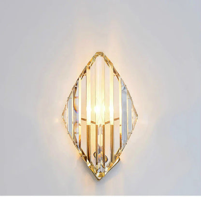 Decorbites™ Kristall-Wandleuchte: Moderne Wandlampe für luxuriöse Wohnzimmer, Schlafzimmer, Hotelgänge